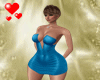 Linda Blue Dress