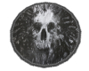 Gothic Skull Round Rug