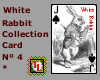 white rabbit card nº 4