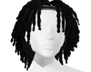 M Black Hair