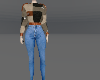 LV PATCH W/ BLUE JEANS