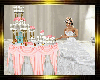 Wedding cake pink set