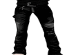 [AK]black emo pants
