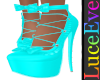Teal Dollie Stiletto