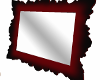 Red/Black Framed Mirror