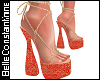BC BEL SHINY CORAL HEELS