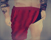 red reverse shorts