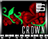 [S] FP Red Floral Crown