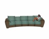 {LS} Brown Cozy Couch