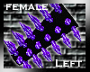 [GEL] Purple Spikes (L)