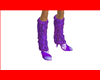 New Purple Stiletto Boot