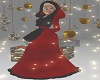 Red Winter Gown w/ Boots