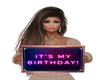 It's My Birthday Pose