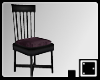 ♠ Chair Black/Purple