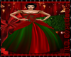 DC! XMas Gown Red/Green