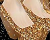 Sparkle Gold Slippers!