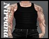 Black Tank + Tattoo