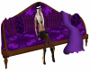 Purple Hollywood Couch