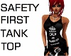 SAFETY FIRST TANK TOP