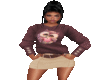 OWL PRINT JUMPER