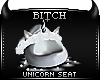 !B Unicorn Xmas Chair