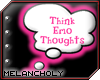 Emo Thoughts Sticker