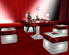 S/~Cherry Red Club Table