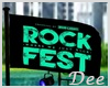 Rock Fest Flag