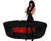 Red/Black Cat Bed