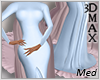 3D Veil Gown Med