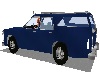 Blue Car/Wagon