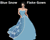 Blue Snowflake Gown