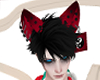 Crimson Kitsune Ears