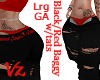 Blk/Red Baggy w/tats GA