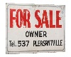 For Sale Signs 1