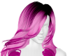 Sleek Pink Long Curls