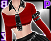 Heartlock Crop / Red