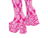 pink boots
