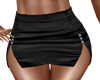 Sexy Black Satin Skirt 2