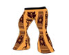 Brown African Pants