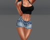 Medium Denim Mini Skirt