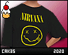 Nirvana long tee/L