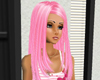 shiny pink marlena hair
