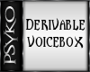 PB Derivable voicebox