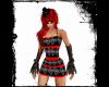 pf dress rock red
