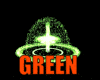 Green Burst Dj Light