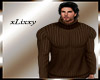 ♣Muscle Sweater Brown