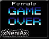 Game Over Female