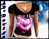 [AB} Love Heart Shirt