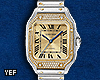 SANTOS DIAMOND WATCH